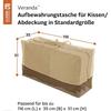 2025 Latest Model  Veranda Water-Resistant 45.5 Inch Patio Cushion and Cover