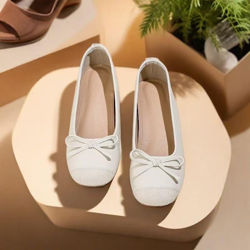 Damskie buty na pojedynczej podeszwie z podwyższonym tyłem i przodem, Nowy styl, z Retro urokiem, Buty na pojedynczej podeszwie