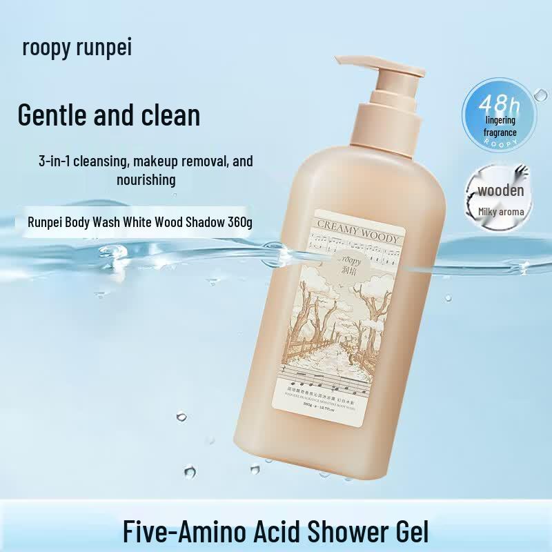 Roopy Освежающий гель для душа с аминокислотами