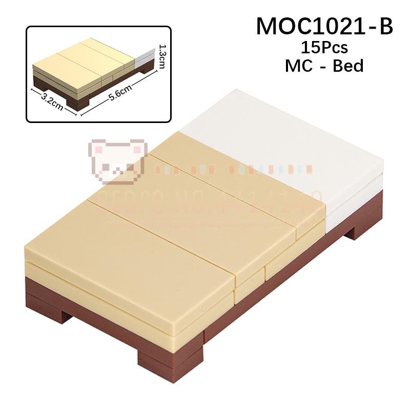 

Мебель для дома MOC Строительные блоки Городская сцена Сделай сам Кухня Кровать Диван Туалет Ванна Модель Украшение Сборка Кирпичики Игрушки Для Детей