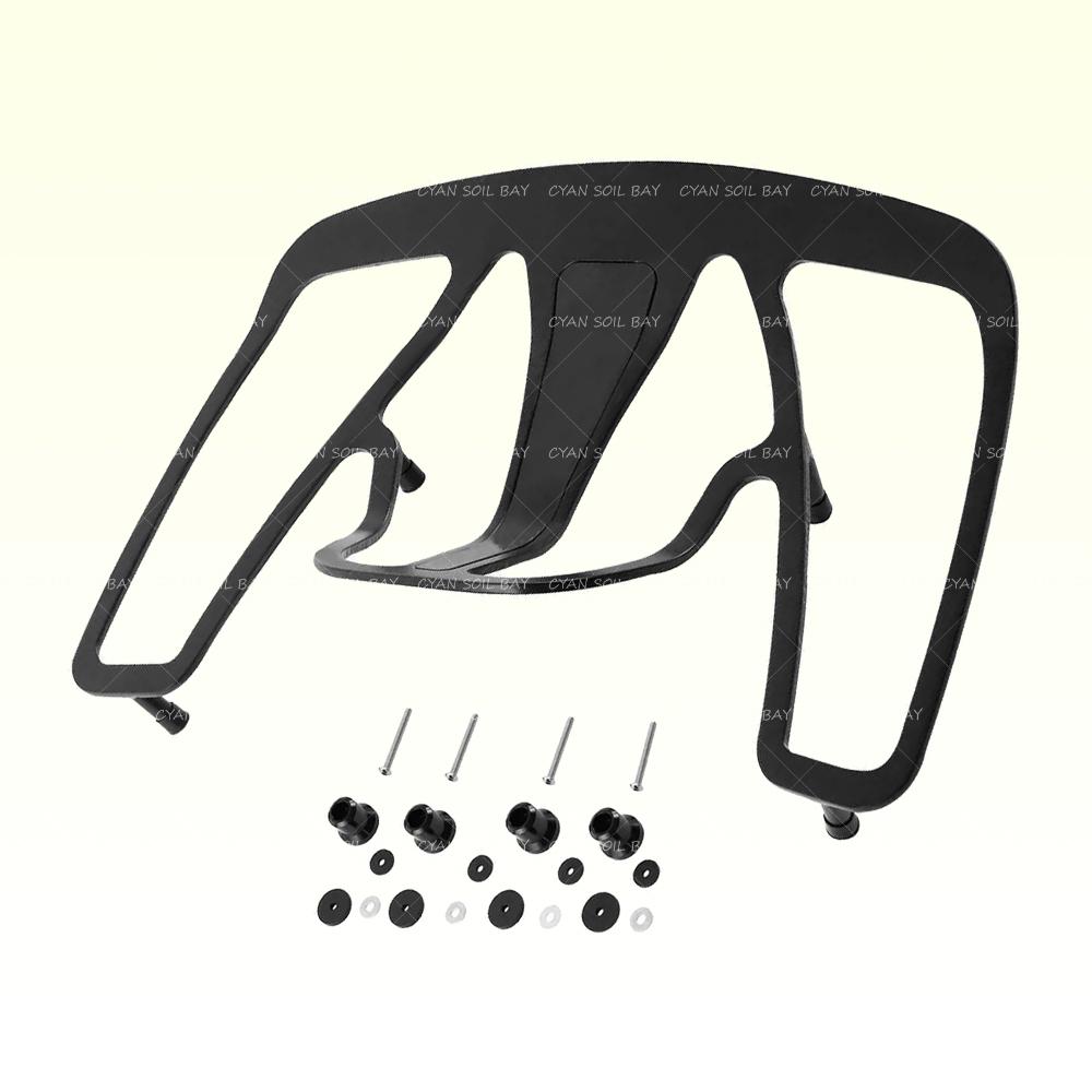 

1 шт. Для моделей Honda Goldwing GL1800 2001-2017 Хромированный багажник, алюминий чёрный