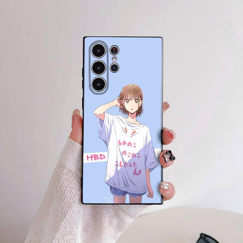 Kawayii Ao no H-Hako Phone Case for Samsung S series s21 s22 s23 s24 s25 FE Plus Ultra TPU Soft to Skin-friendly case