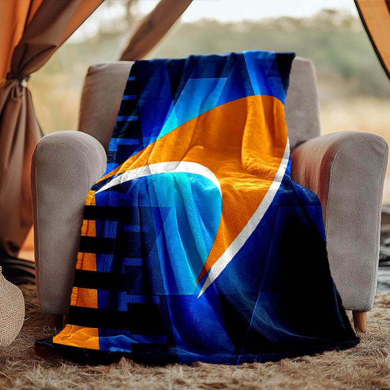 Mc-Laren Blanket Flannel Throw for Sofa, Travel, Camping, Livingroom, Office, Chair and Bed Soft and Warm Holiday Birthday gifts