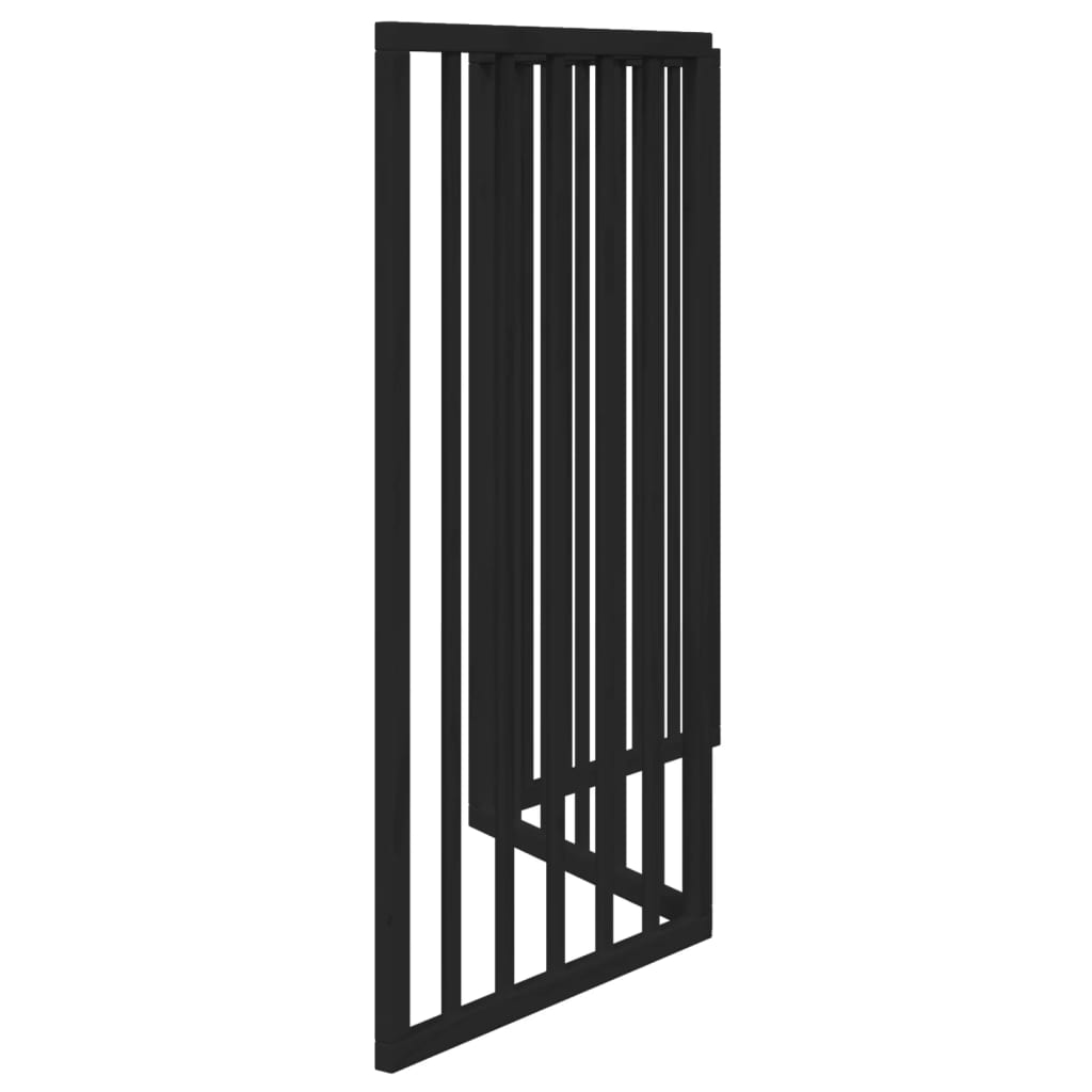 Vidaxl Foldable Dog Gate, 3 Panels, Black, 150 Cm