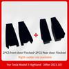 For Tesla Model Y Juniper Model 3 Highland Car Door Side Storage Box Armrest Phone Container Door Organizer Handle Pocket Tray