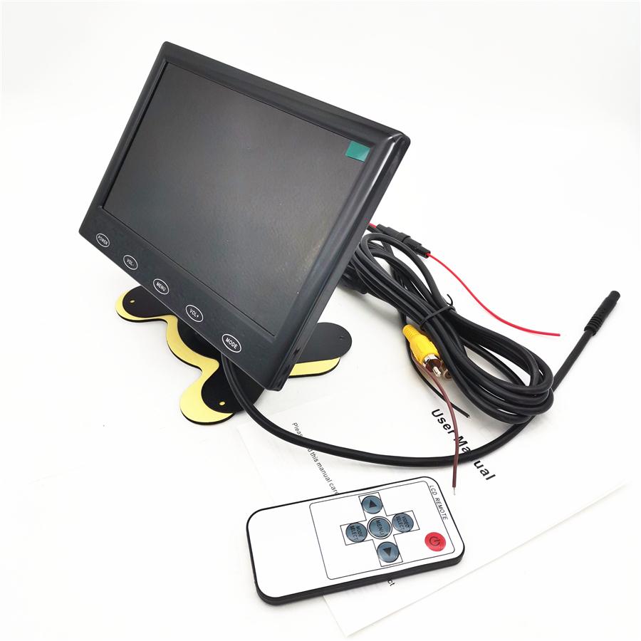 Buy 7'' HD TFT LCD Color Car Rear View Ultra thin Monitor PAL/NTSC
