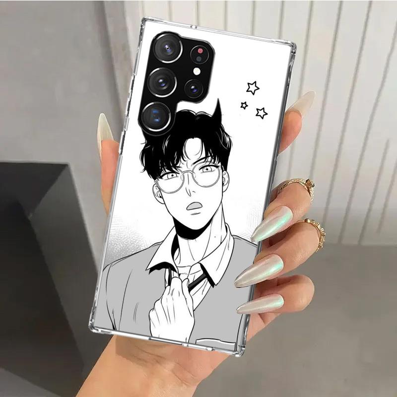 Anime B-J-Alex Phone Case for Samsung Galaxy S26 S24 S23 Ultra S25 Edge S22 S21 Plus S20 FE + Soft Print Shell Funda Galaxy S24