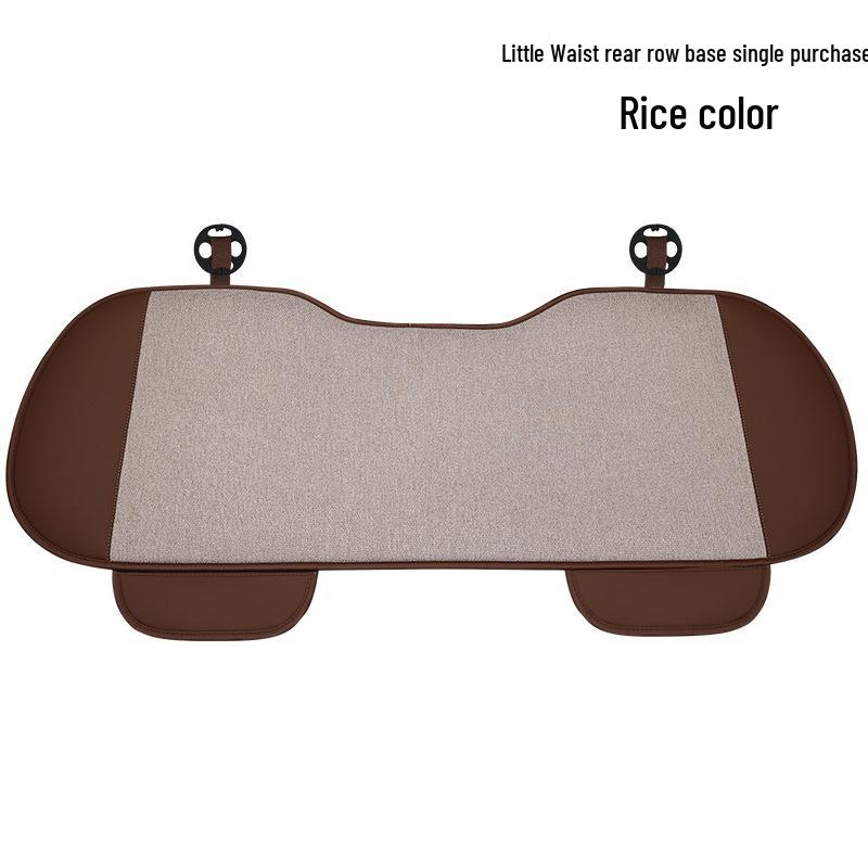 Vier Jahreszeiten Universal Auto- & Bürostuhl Sitzkissen Set – Bequeme Baumwolle & Leinen Dual-Use, Ohne Rückenlehne, 3-teilig