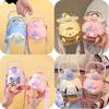 Slo-pk-tkb Cute Cartoon Plastic Straw Cup With Dual Drinking Function