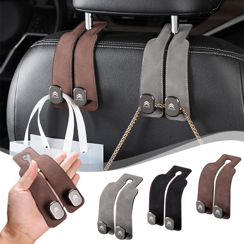 Car Seat Headrest Hook Auto Rearseat Hanger Accessories For Citroen C4 C3 C5 C1 C2 Berlingo Celysee Cactus Picasso Saxo Grand aje256