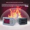 Dual Digital Thermostat Temperature Humidity Control 1210W Thermometer Hygrometer Incubator Controller 220V 12V 24V