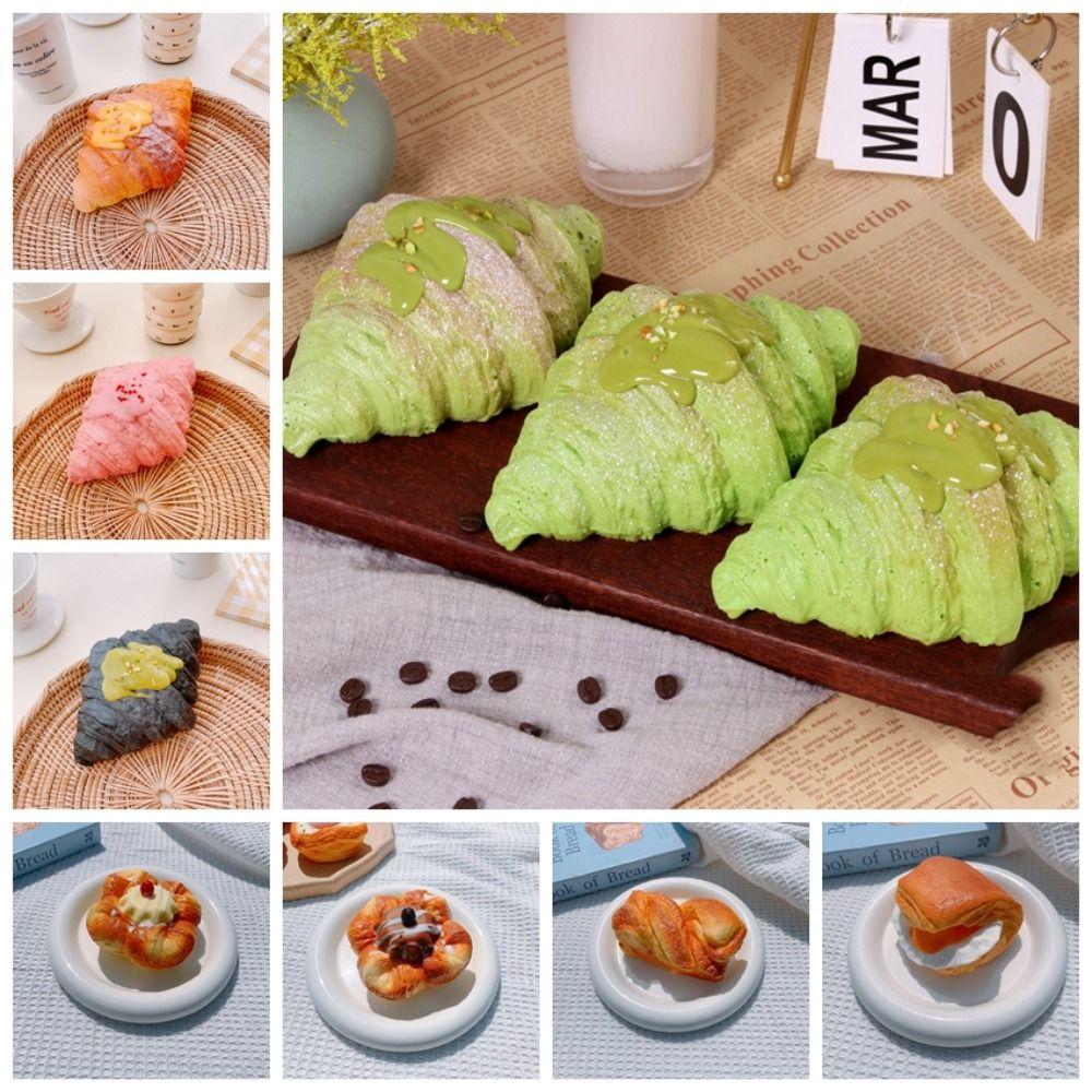 

Donuts Bread Slow Rebound Toy Bread Puff Slow Rebound Toy Squeeze Dessert Toy Kids Gift style 16
