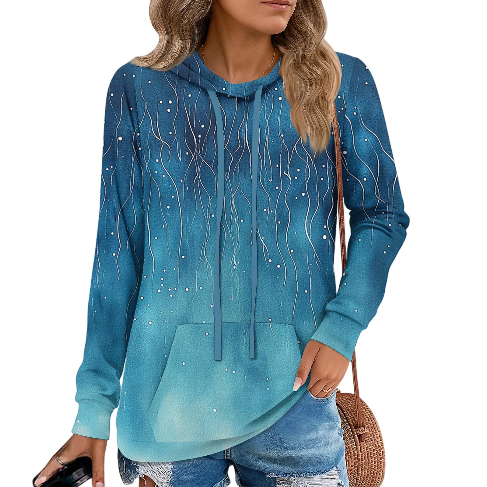 

Женские худи-пуловеры, модные толстовки с капюшоном для девочек-подростков, женский осенний туник-топ XXL