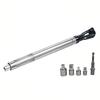 Manual Pneumatic Extended Ratchet Wrench Wide Compatibility Anti-Slip Handle Socket Adapters for Household Maintenance