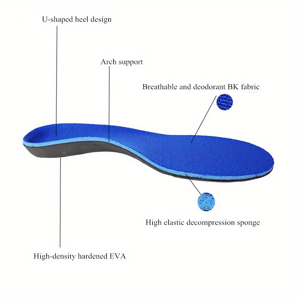 Flat Feet Insoles Arch Support Insoles For Shoes Men Women Arch Pads Corrector Shoe Inserts Breathable