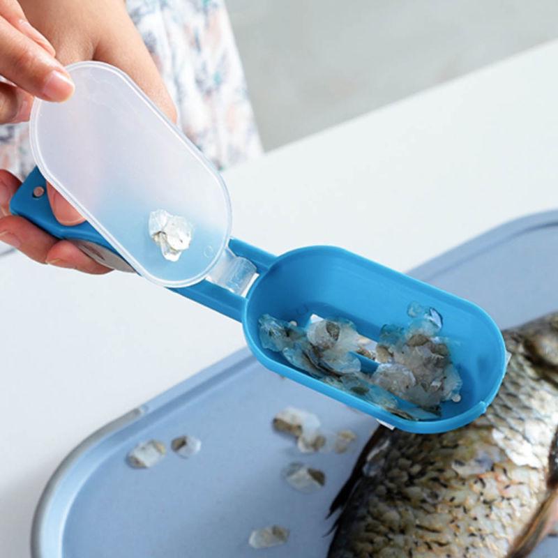 Brosse à Peau De Poisson, élimination Rapide De La écaille De Poisson, Outil De Raboteuse, Détartreur De Poisson, Couteau De Pêche, Outils De Nettoyage, Accessoire De Cuisine