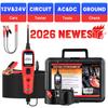 PowerScan PS100 Auto Circuit Tester Diagnostic 4Mode AVOmeter Test Tool OBD2 Scanner 12-24V Electric Diagnostic Tools