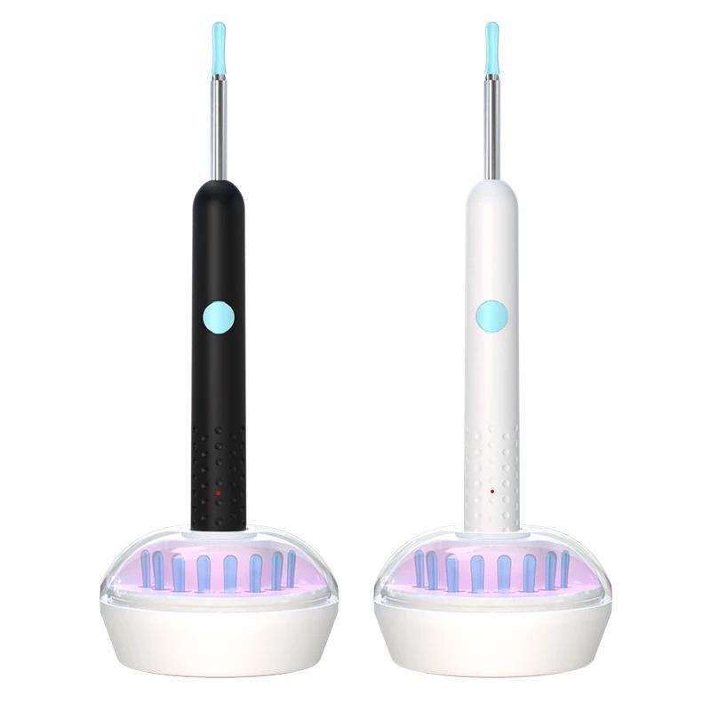 Smart Visual Ear Cleaner Set with Camera 1080P Ear Sticks Ear Wax Removal Tool WIFI Connection HD LED Lights Earpick Endoscope