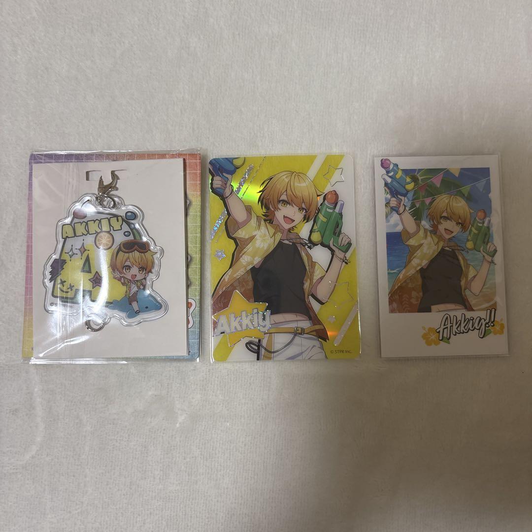 

[USED] Akki Charm Clear Card Photo Card