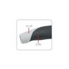 GIZA PRODUCTS Ergo Grip HBG17400 Black