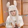 Winter Plush Ear Moving Airbag Hat - Cute Gift for Girlfriend & Kids, Perfect for Festive Fun