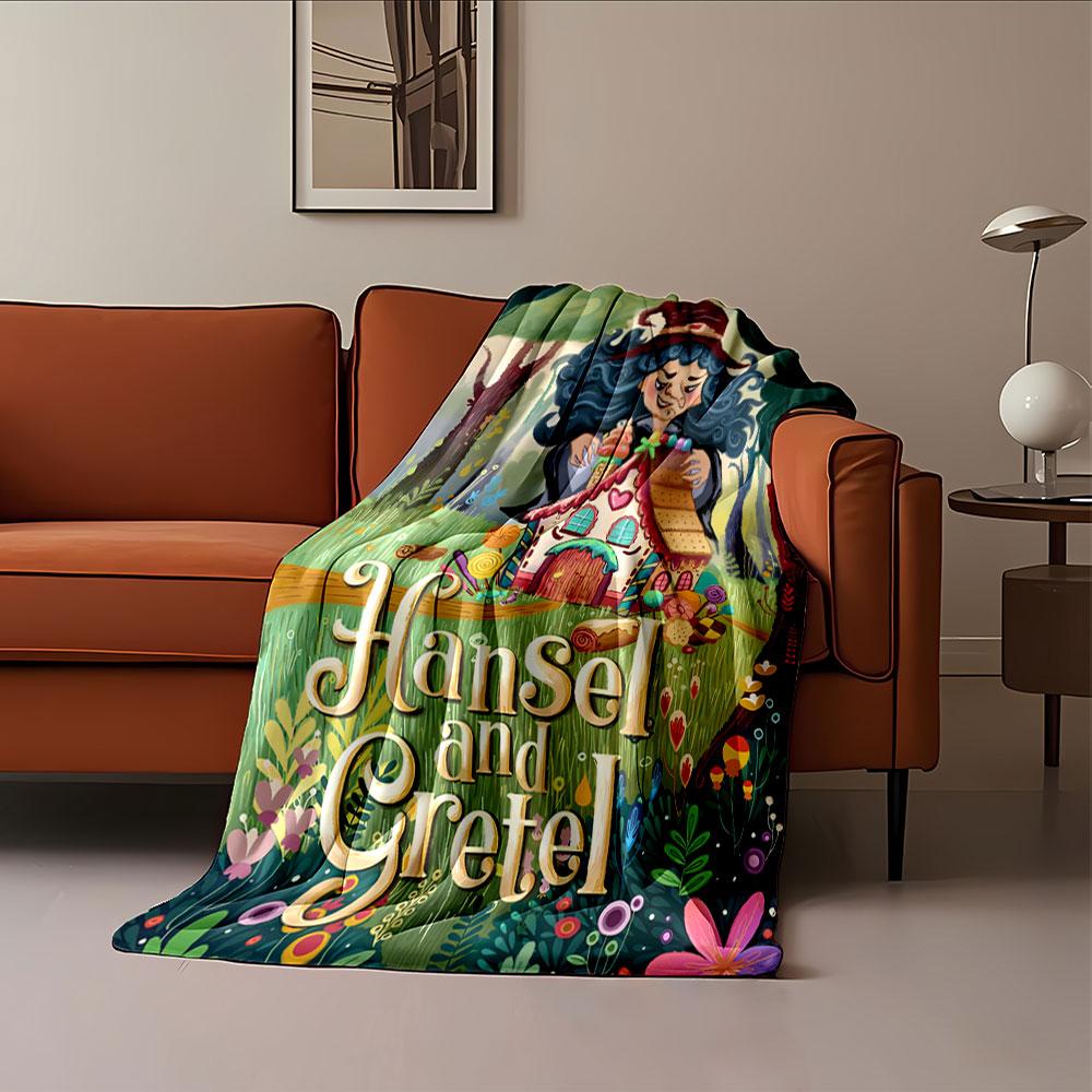 Hansel and Gretel Blanket for all seasons blanket lunch break throw gift
