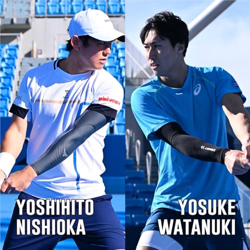 ZAMST Compression Arm Covers, Arm Sleeves for Running (Fits Both Arms), Size M, Black, 385802