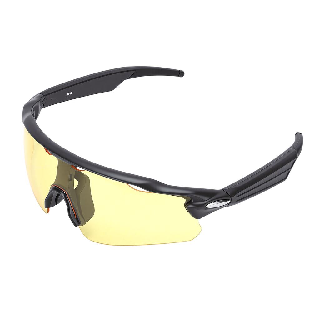 Smarte Radsport-Musikbrille Winddichte Sport-Bluetooth-Brille mit integriertem Mikrofon, Lautsprecher und Sprachassistentensteuerung für den Außenbereich