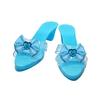 1 Pair High Heels Pretend Play House Games Girl Princess  Shoes Cosplay Prop For Stage Masquerade Special Occasion Decor