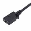 90 Degree Micro Usb Male To Mini Usb Female Adapter Converter Cable