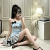 #Summer new pure desire style cartoon printing splicing bow tube top slim fit fixed with chest pad