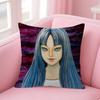 Japan Anime JJunji Horror Ito   Pillowcases Home Bedding Decorative Pillow Cover Wedding Super Soft Pillow Case