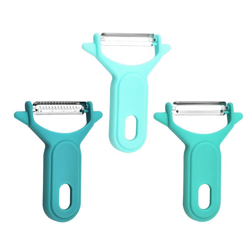 Jiwanggu Edelstahl Multifunktionsschäler & Reibe Set