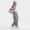 Fila Original Fashion Simple Personality Retro Sports Casual Versatile Comfortable Straight Leg Woven Pants Women Bottoms Cloud-Gray F11W539803FDY