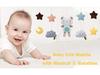 Calming Wind Chime Baby Crib Mobile - Music Rattle Pendant for Bedside or Hanging Decor