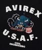 AVIREX Long Sleeve Tee Prime Beef / 7836230028 Black