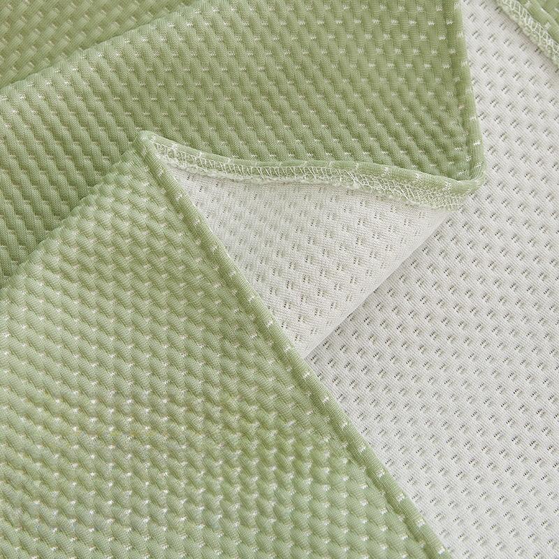 Summer Cool Ice Silk Sofa Towel Sofa Backrest Cover Towel Moisture Absorption Breathable Sofa Slipcover Cover Cloth Full Covered