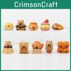 Cub Capybara Bakery Bread Qmeng Miniature Toy Model Decoration Holiday Gift