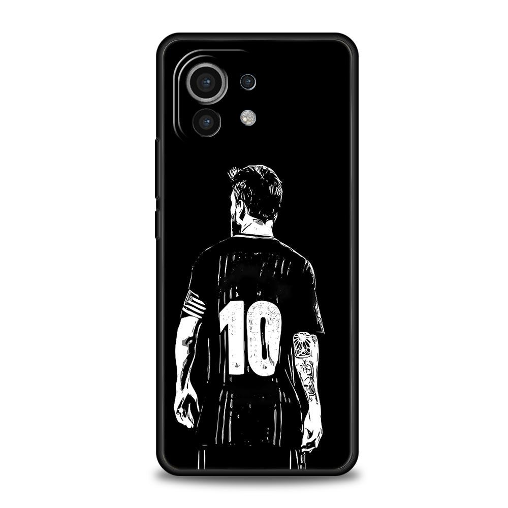 Fußball 10 Spieler Handyhülle Cover für Xiaomi Mi 17 Pro Max 15 14 13 12 11 Ultra 15T 14T 13T 12T 11T Pro Lite Weiche TPU Hülle