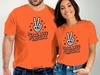 Peace Love Pumpkins T-Shirt, Spooky Season Tee, Halloween Shirt, Fall Vibes, Thanksgiving Tee, Pumpkin Lover Gift, Peace Hand Sign