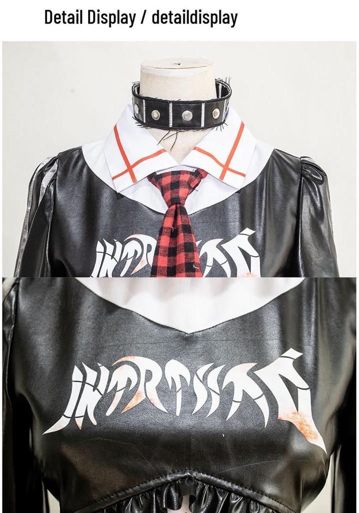 Asuka Rock Band Warrior Anime Cosplay Costume