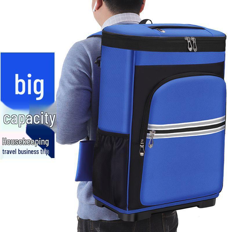 Large Household Cleaning Tool Backpack - Double Shoulder, Ideal for Home Appliance Repair and Storage