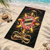 FC Bayern Munchen Custom Name Beach towels also serve as bath towels summer essential a musthave for the outdoors the beach and the pool