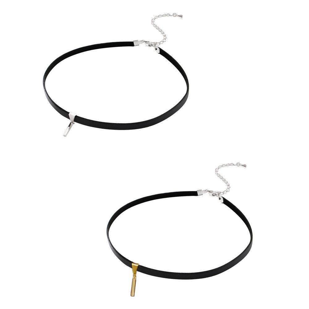 

Black Neck Chain Cool Collar Clavicle Chain Jewelry Chocker Necklace