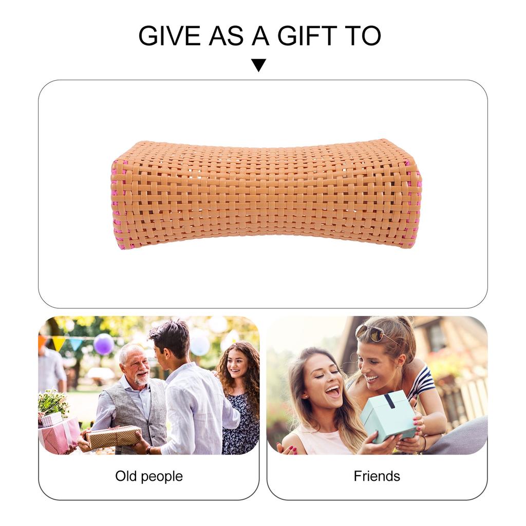 Postelové polštáře Sauna Opěrka krku Prodyšná opěrka hlavy Footspa/vana Namáčecí masážní přístroj s teplem Letní bambusové pletení