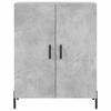 Highboard Concrete Grey 69.5 x 34 x 180 cm Particleboard