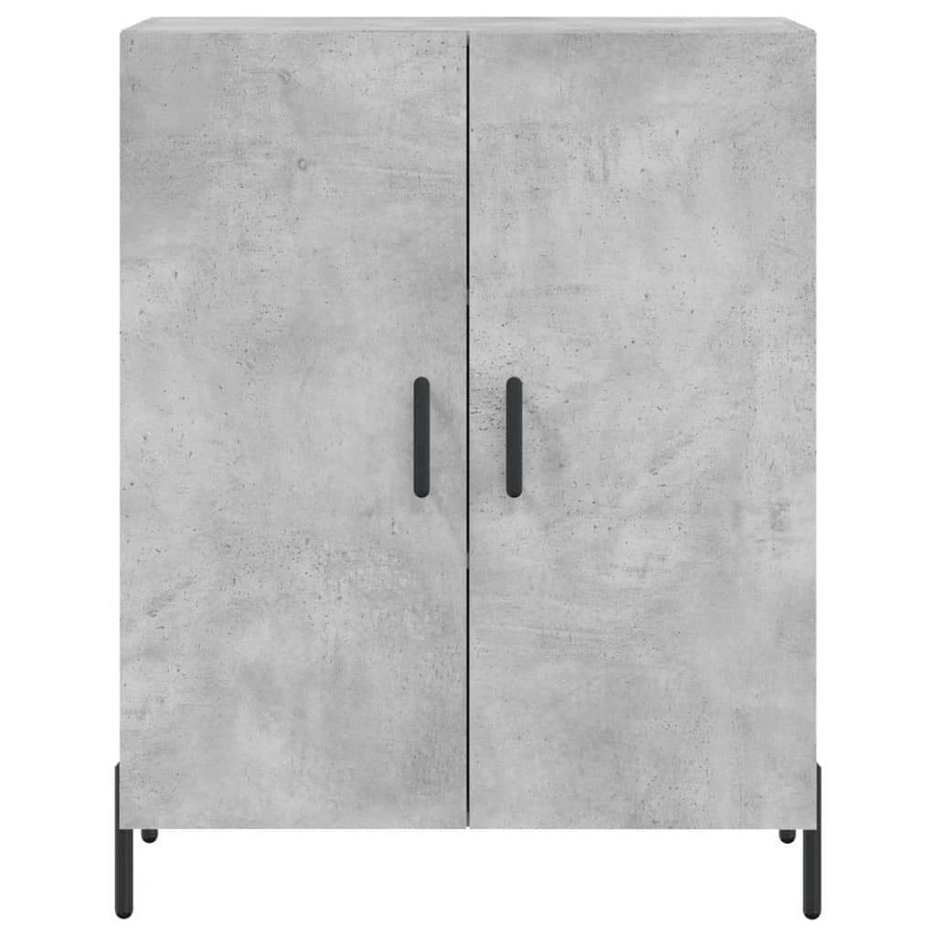 Highboard Concrete Grey 69.5 x 34 x 180 cm Particleboard
