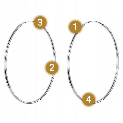 S925 Hoop Earrings Elegant Hoop Earrings