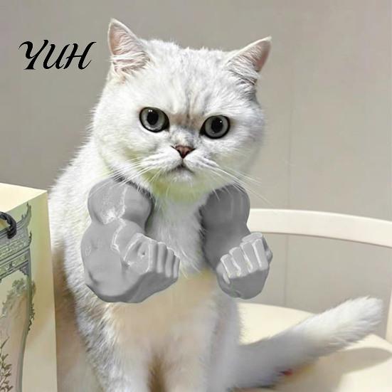 Lightweight Cat Props 3D Printed Hulk Arms Costume Accessory, Funny Muscular Muscle Pet Photo Prop, Novelty Cute Shoulder Decor for Photography Cats