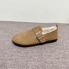 Fashion 2024 Women Minimalist Slip on Designer Baotou Lightweight Sandals Winter Fashion Warm Plush Cozy Home Slippers Shoes for Women
